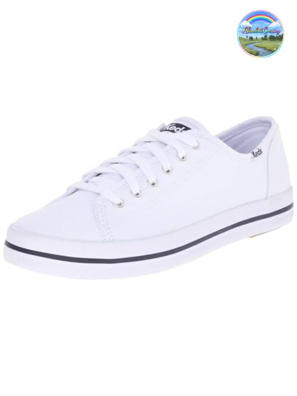 Keds Kickstart Lace Up Canvas Sneakers Women's Cushioned Comfort
